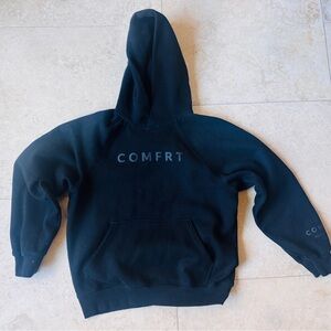 COMFRT Black Unisex Tranquil Hoodie - size Large